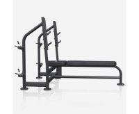 Скамьи + Скамья со стойками под штангу STONERISE D5001