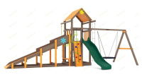 Детские уличные комплексы + Всесезонная площадка IgraGrad С Nest SF2