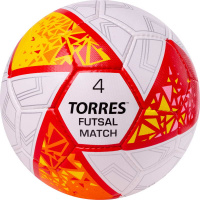 Футбольные мячи + Мяч футзальный TORRES Futsal Match FS323774, размер 4