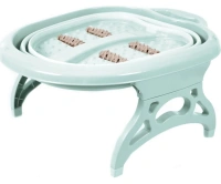 Массажеры для ног + Складная ванночка для ног «Блаженство», бирюзовая