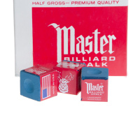 Мел, тальк + Мел "Master" (72 шт) синий