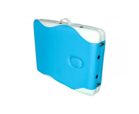 Массажные столы + Массажный стол DFC NIRVANA Elegant DELUXE, цвет голубой с бежевым