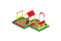 Песочницы + Песочный дворик большой ИО 07-537