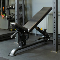 Скамьи + BRONZE GYM BR-1004 Универсальная регулируемая скамья