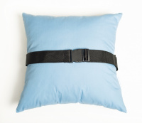 Медицинский текстиль + Подушка противопролежневая с п/э волокном, на фастексе, 400х400 мм