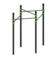 Уличные турники и брусья (Воркаут) + Воркаут 108 ВТ 12.08-01