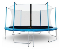 Батуты + Батут каркасный с сеткой DFC Kondition 15 ft с лестницей