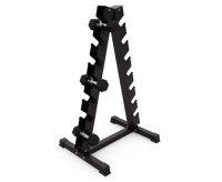 Стойки для гантелей, грифов и дисков + Стойка для хранения гантелей на 7 пар D870