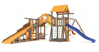 Детские уличные комплексы + Всесезонная площадка IgraGrad С Мостик 1 SF2