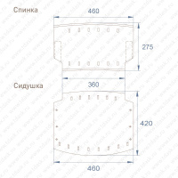 Стулья, кресла, табуреты + Стул Ст.03.00