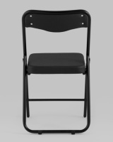 Складные стулья + Складной стул Джонни экокожа черный каркас черный матовый