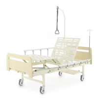 Кровати функциональные + Кровать механическая Med-Mos Е-8 (ЛДСП светлое дерево)