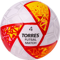 Футбольные мячи + Мяч футзальный TORRES Futsal Match FS323774, размер 4