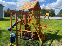 Детские уличные комплексы + Детская площадка IgraGrad Крафт Pro 4