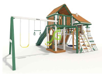 Детские уличные комплексы + Детская площадка IgraGrad Крепость Фани Deluxe + мод.1