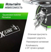 Батуты + Батут UNIX Line 8 ft UFO Green