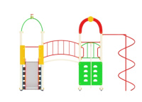 Детские уличные комплексы + Детский игровой комплекс «Навина» H=1200 ДИК 28-920