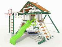 Детские уличные комплексы + Детская площадка IgraGrad Крепость Фани (Дерево) мод.1