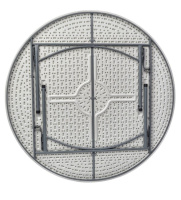 Складные столы + Стол круглый складной пластиковый Кейт 180