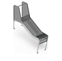 Детские горки для улицы + Горка для геопластики из нержавеющей стали 600 SNG 600.470-01