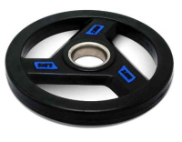 Диски с посадочным диаметром 51 мм + Диск обрезиненный c хватом UNIX Fit PRO 2,5 кг, 51 мм