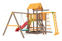 Детские уличные комплексы + Детская площадка IgraGrad Панда Фани с балконом мод.2