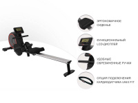 Гребные тренажеры + Гребной тренажер UNIX Fit Techno Rower 410