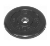 Диски для штанг и гантелей + Диск обрезиненный BARBELL MB (металлическая втулка) диаметр 31 мм		