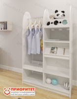 Мебель для детских раздевалок + Гардеробная для девочек «Мои наряды»
