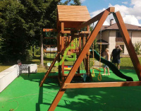 Детские уличные комплексы + Детская площадка IgraGrad Шато (Дерево)