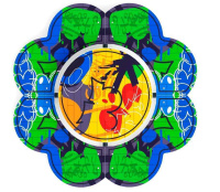 Скамейки и столики + Столик детский Ромашка (граффити) МФ 31.01.10-03