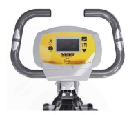 Велотренажеры + Велотренажер X-Bike DFC MBB с эспандерами, серо-желтый