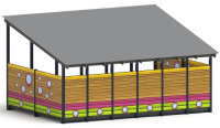 Теневые навесы, беседки + Теневой навес (Лукоморье) - МФ 71.6.4-15