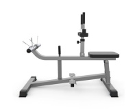 Тренажеры силовые нагружаемые дисками + Тренажер для икроножных мышц DFC D100866