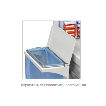 Тележки медицинские + Тележка медицинская многофункциональная Тип 4