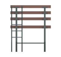 Полоса препятствий + Разрушенная лестница СО 11-004