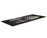 Бильярдные столы + Бильярдный стол Fortuna Пул 5фт 9 в 1 с комплектом аксессуаров