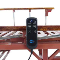 Кровати функциональные + Кровать электрическая Med-Mos DB-6 (ЛДСП коричневый)