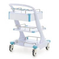 Тележки медицинские + Столик реанимационный, анестезиологический CT-109 (ТМ-015АН-00)