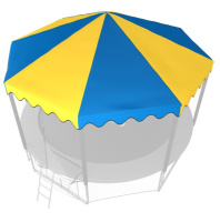 Аксессуары для батутов + Крыша для батута UNIX Line 14 ft