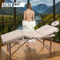 Массажные столы складные + Массажный стол UNIX Premium Cream