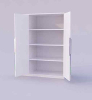 Детские шкафчики и стеллажи + Стеллаж с дверцами и открытыми полками «Лесная сказка»