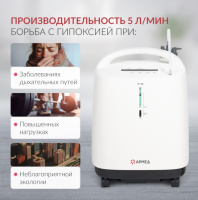 Кислородные концентраторы + Концентратор кислорода Армед 9F-5B