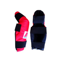 Защитное снаряжение для единоборств + Щитки на предплечье и локоть пара (экокожа)