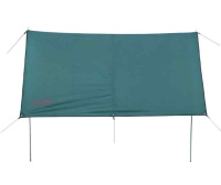 Тенты туристические + Tramp тент 3х3 м со стойками 3 м + оттяжки (зеленый)