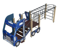 Детские уличные комплексы + ДИК 05-1103 (Фура) Детский игровой комплекс «Грузовичок» H=750