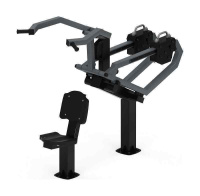 Уличные тренажеры + Уличный тренажер Тяга верхняя с переменной нагрузкой СТ 036-11