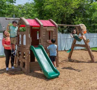 Детские спортивные комплексы для дачи + Игровой комплекс «Ракета 2»