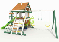Детские уличные комплексы + Детская площадка IgraGrad Крепость Фани (Дерево) мод.1