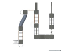 Детские уличные комплексы + Спортивная серия (Граффити) СК 2.01.23-01